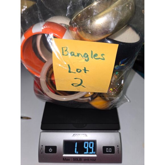 Bangles (l-2) Reseller's Mixed lot of used bangles 14 pieces - Picture 5 of 9